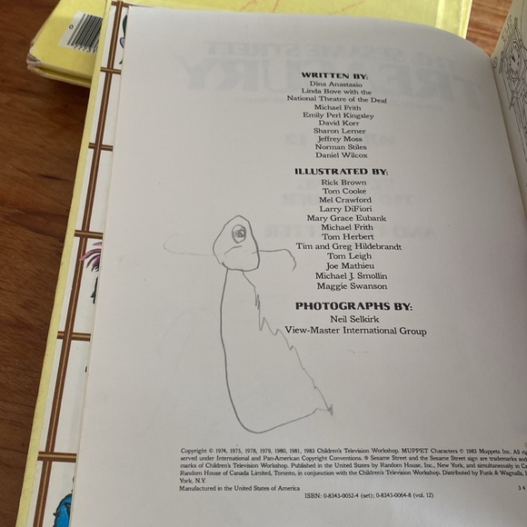 Vintage Sesame Street Hardcovers Volume 9,10,11,12 - Picture 14 of 14